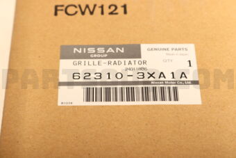 623103XA1A GRILLE-RADIATOR