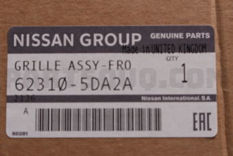 623105DA2A GRILLE ASSY FRO