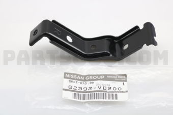 62392VD200 BRACKET-RADIATOR GRILLE,RH