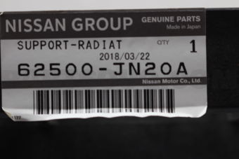 62500JN20A SUPPORT ASSY-RADIATOR CORE