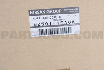 625011EA0A SUPPORT-RADIATOR CORE CENTER