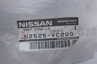 62525VC200 BRACKET-CONDENSER LH