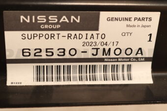 62530JM00A SUPPORT ASSY-RADIATOR CORE,LOWER