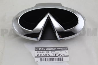 62890EH200 EMBLEM-FRONT