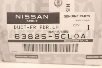 638255CL0A DUCT-FR FDR,LH