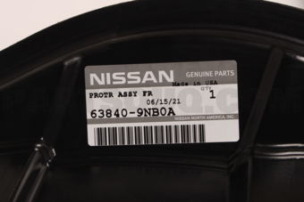 638409NB0A PROTECTOR FRONT FENDER,RH