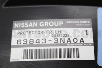 638433NA0A PROTECTOR-FRONT FENDER,LH