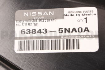 638435NA0A PROTECTOR-FR,LH