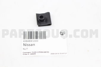 63848W1000 NUT