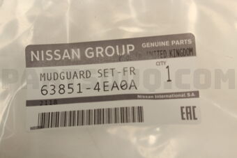 638514EA0A MUD GUARD ASSY