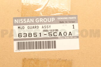 638515CA0A MUD GUARD ASSY
