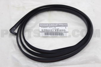 63880VD200 RUBBER ASSY-OVER FENDER,FRONT