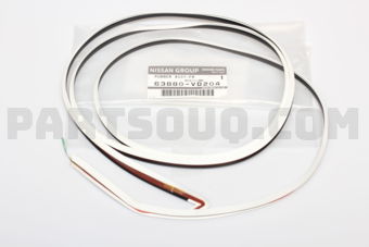 63880VD204 RUBBER ASSY-OVER FENDER,FRONT