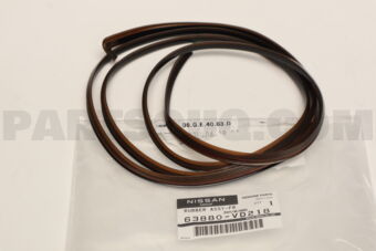 63880VD218 RUBBER ASSY-OVER FENDER,FRONT