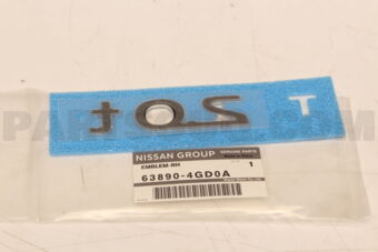 638904GD0A EMBLEM RH