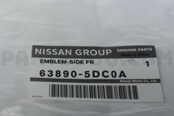 638905DC0A EMBLEM SIDE FR