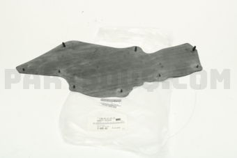 64837VC300 COVER-SPLASH,HOODLEDGE FRONT LH