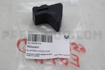 65158EB70A BUMPER-HOOD,SIDE