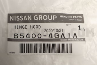 654004GA1A HINGE HOOD