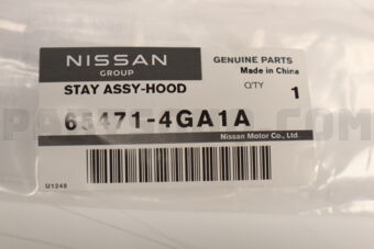 654714GA1A STAY ASSY-HOOD