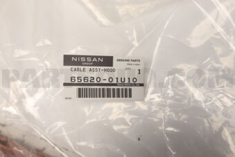 6562001U10 CABLE ASSY-HOOD