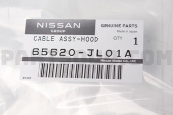 65620JL01A CABLE ASSY-HOOD LOCK CONTROL