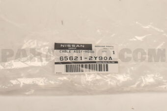 656212Y90A Nissan CABLE ASSY-HOOD