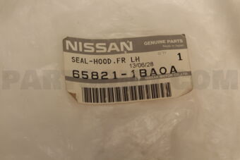 658211BA0A SEAL-HOOD,FRONT LH