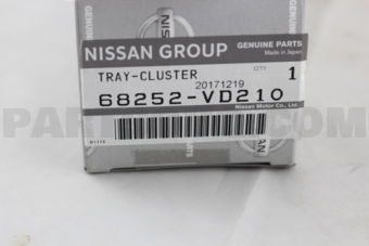 68252VD210 TRAY-CLUSTER