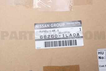 682601LA0A Nissan LID-CLUSTER