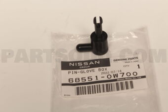 685510W700 PIN-GLOVE BOX