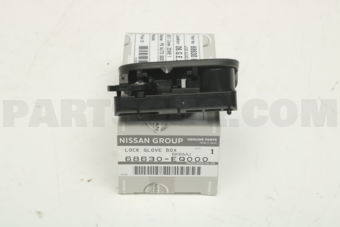 68630EQ000 LOCK GLOVE BOX