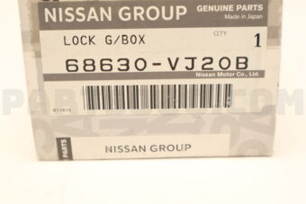 68630VJ20B LOCK ASSY-GLOVE BOX LID