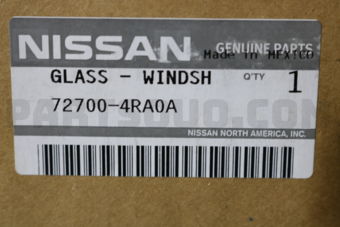 727004RA0A GLASS - WINDSHIELD