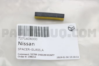727140X000 SPACER-GLASS,A