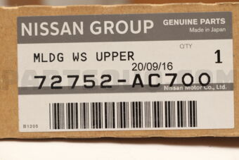 72752AC700 MLDG WS UPPER
