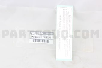 7369375P00 LABEL-CAUTION,SUNROOF