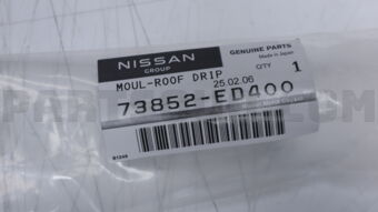 73852ED400 MOULDING-ROOF DRIP,RH
