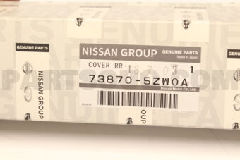 738705ZW0A END CAP-REAR,RH