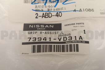 73941VD31A GRIP ASSY-ASSIST,LH
