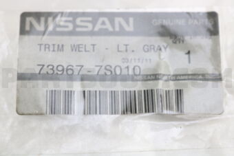 739677S010 WELT-SLIDING ROOF