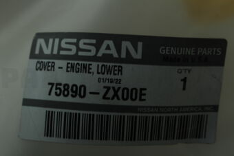 75890ZX00E COVER-ENGINE UNDER