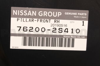 762002S410 PILLAR-FRONT,RH