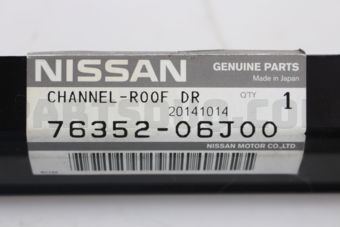 7635206J00 Nissan CHANNEL-ROOF DRIP,RH
