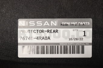 767484RA0A PROTECTOR REAR WHEEL HOUSE RH