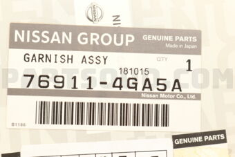 769114GA5A GARNISH ASSY