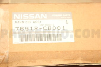76912CB001 GARNISH ASSY