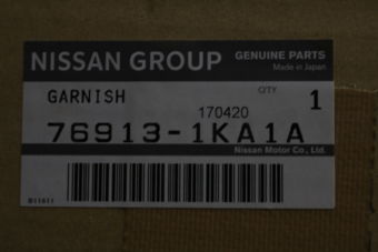 769131KA1A GARNISH-CENTER PILLAR,UPPER RH