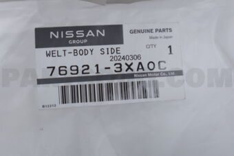 769213XA0C Nissan WELT-BODY SIDE