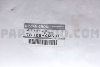769224M50B Nissan WELT-BODY SIDE,FRONT LH